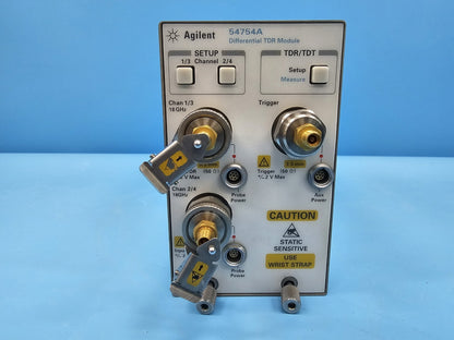 Agilent 54754A 2CH 18GHz Differential TDR Module