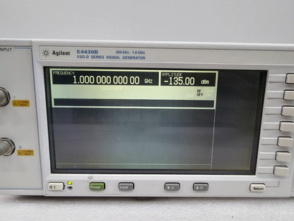 Agilent E4430B ESG-D Signal Generator 250kHz-1.0GHz