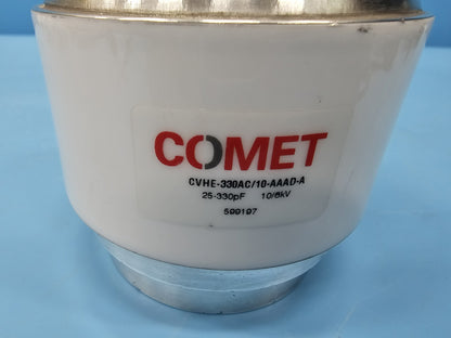 Comet CVHE-330AC Vacuum Capacitor 25-330pF 10kV