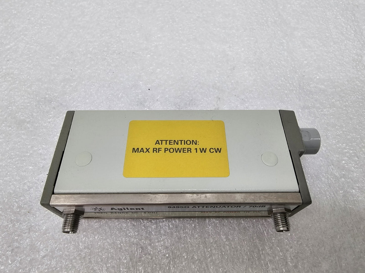 Agilent 8495G 70dB Attenuator DC-4GHz