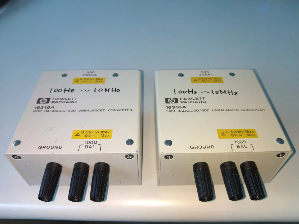 HP Agilent 16316A RF Converter 100Ω/50Ω
