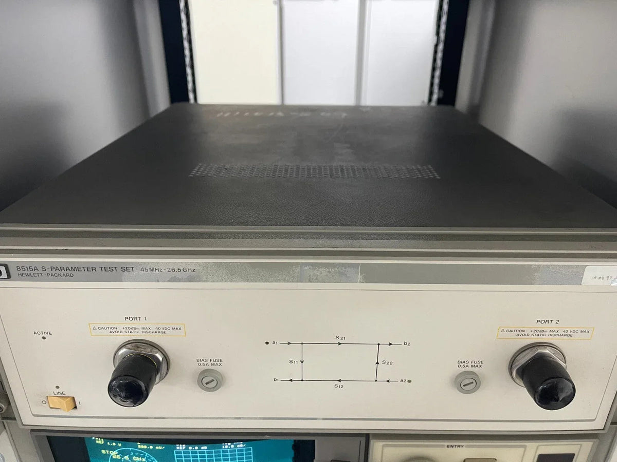 HP Agilent 8515A S-Parameter Test Set Network Analyzer