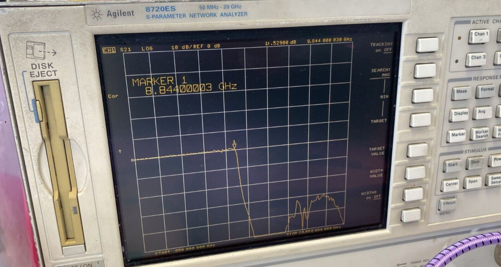 Low Pass Filter 8.8 GHz 0dB Loss L-2286