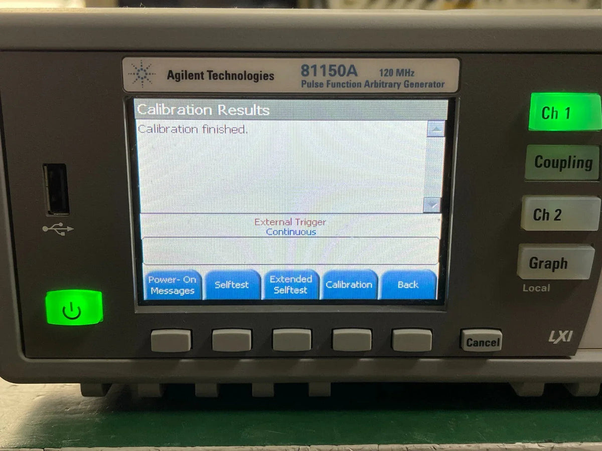 Agilent 81150A Pulse Function Arbitrary Waveform Generator