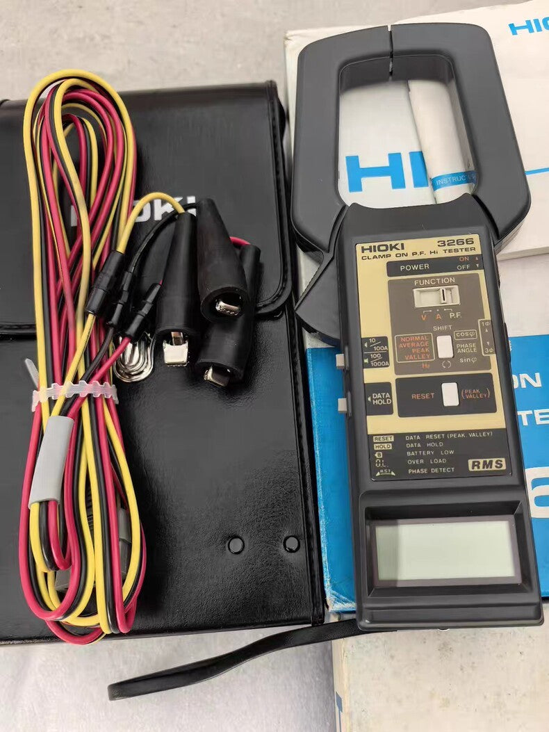 Open box HIOKI 3266 Clamp Multimeter Power Factor