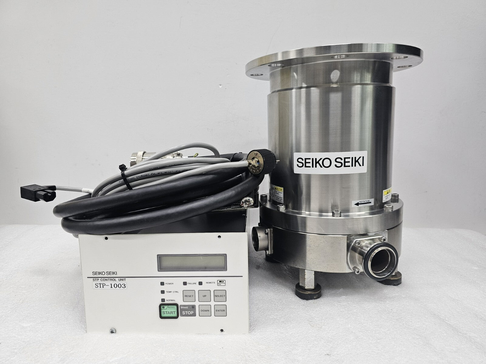 Seiko Seiki SCU-1003 Turbomolecular Vacuum Pump