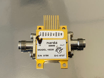 Narda 10226 RF Broadband Amplifier 10MHz-33.8GHz