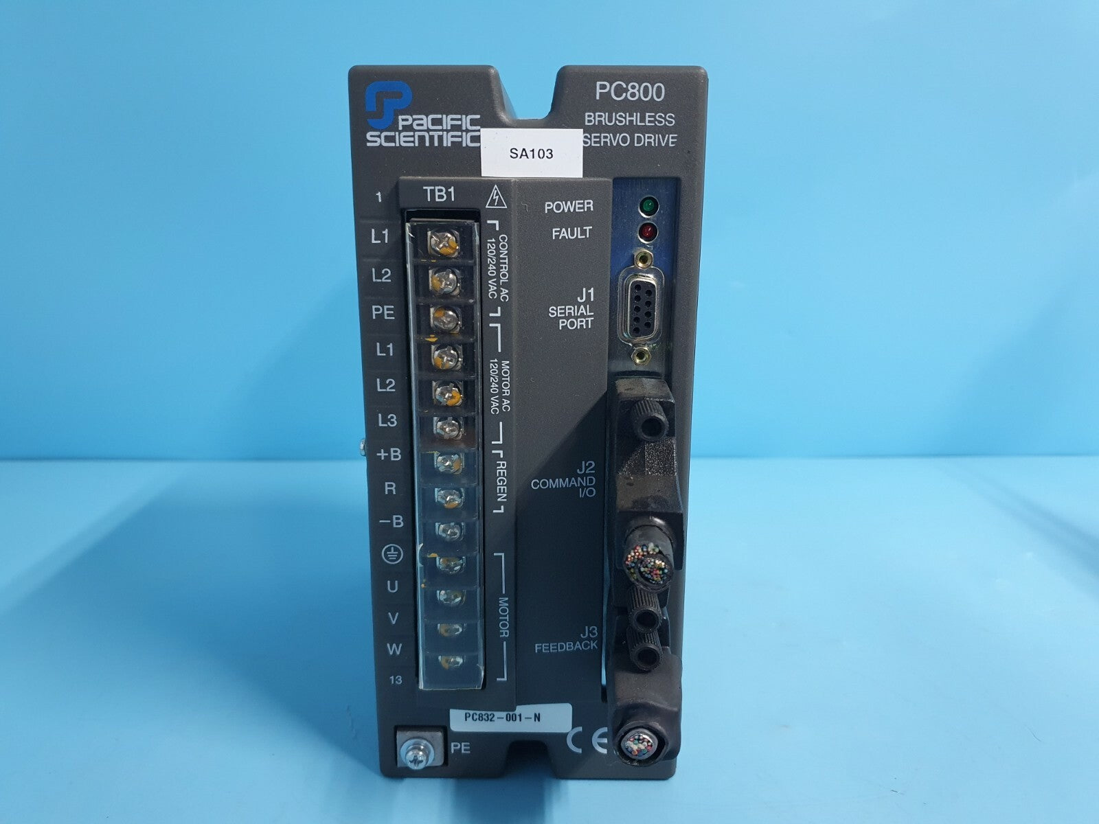 Pacific Scientific PC832-001-N Brushless Servo Driver