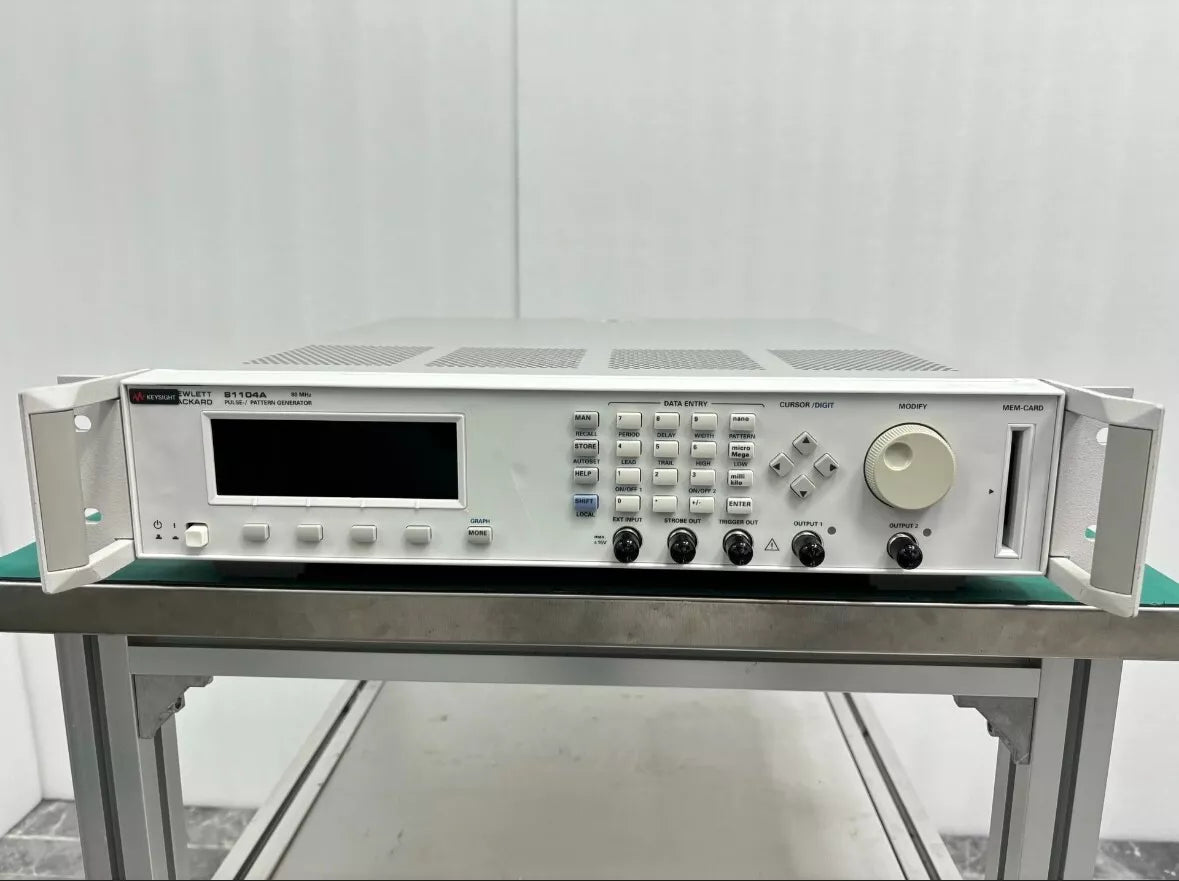 Used Agilent 81104A 80MHz Pulse Pattern Generator