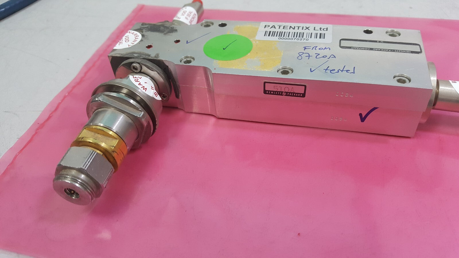 Agilent 510A Directional Coupler Port for 8720A