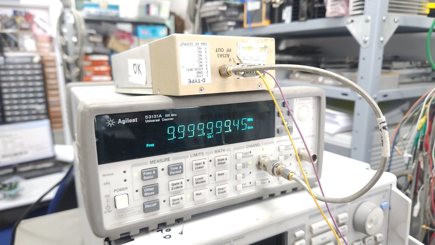 Rubidium Frequency Standard 10MHz 12dBm