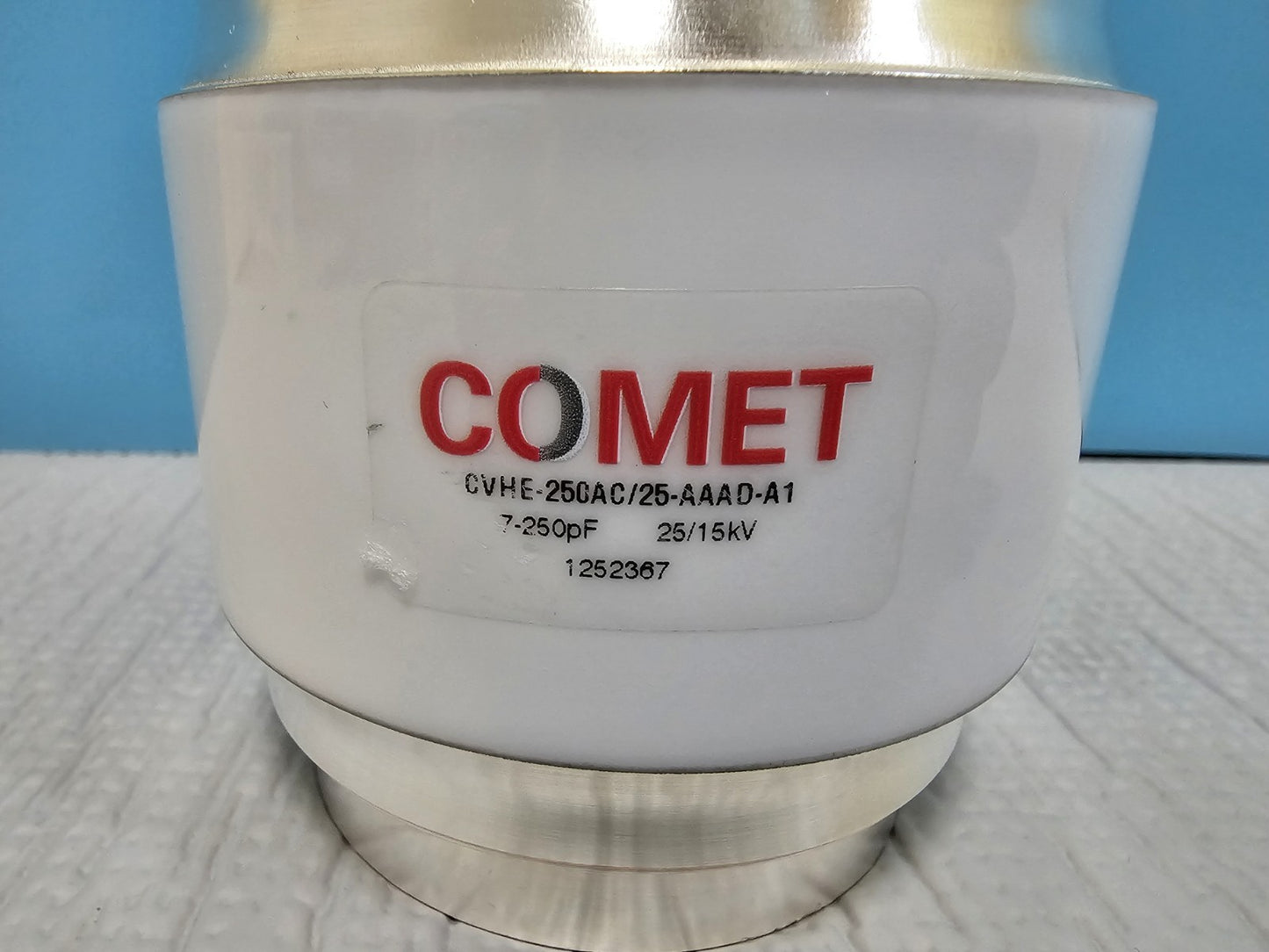 Comet CVHE-250AC/25-AAAD-A1 Vacuum Capacitor