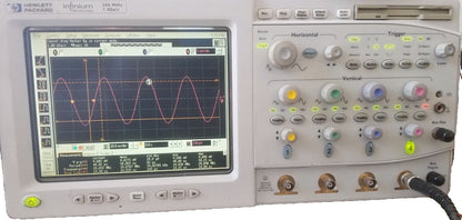 HP 54825A 500MHz Oscilloscope Self Calibration