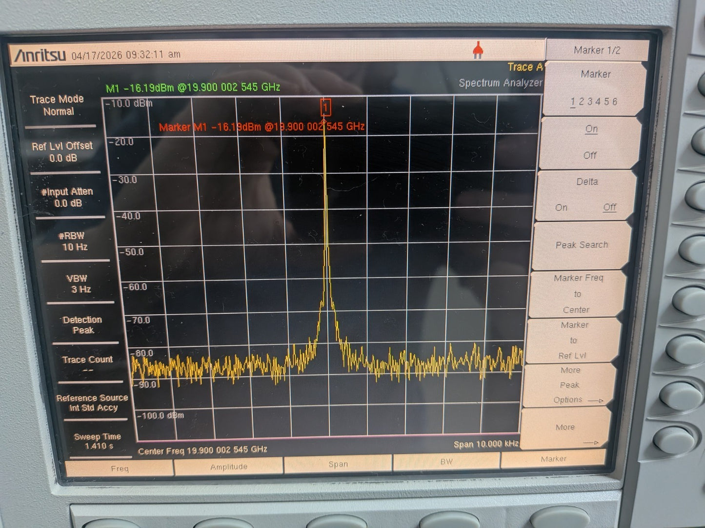 Anritsu MS2719B Portable Spectrum Analyzer 20 GHz