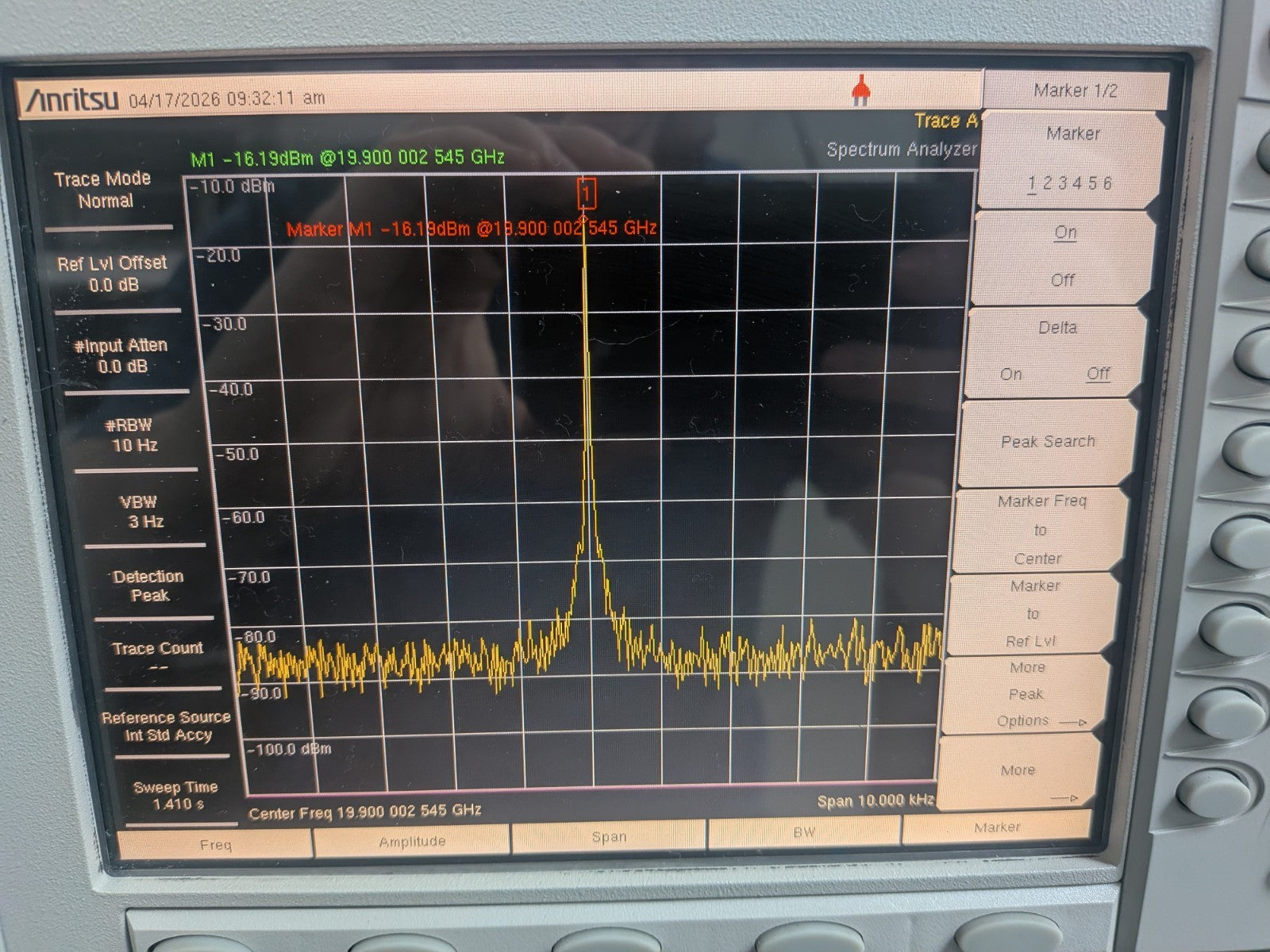 Anritsu MS2719B Portable Spectrum Analyzer 20 GHz