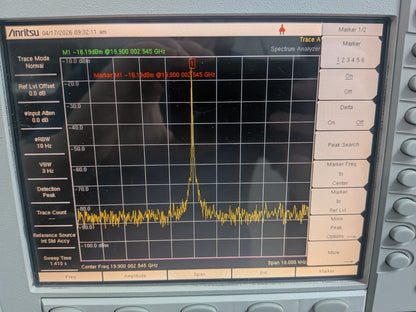 Anritsu MS2719B Portable Spectrum Analyzer 20 GHz