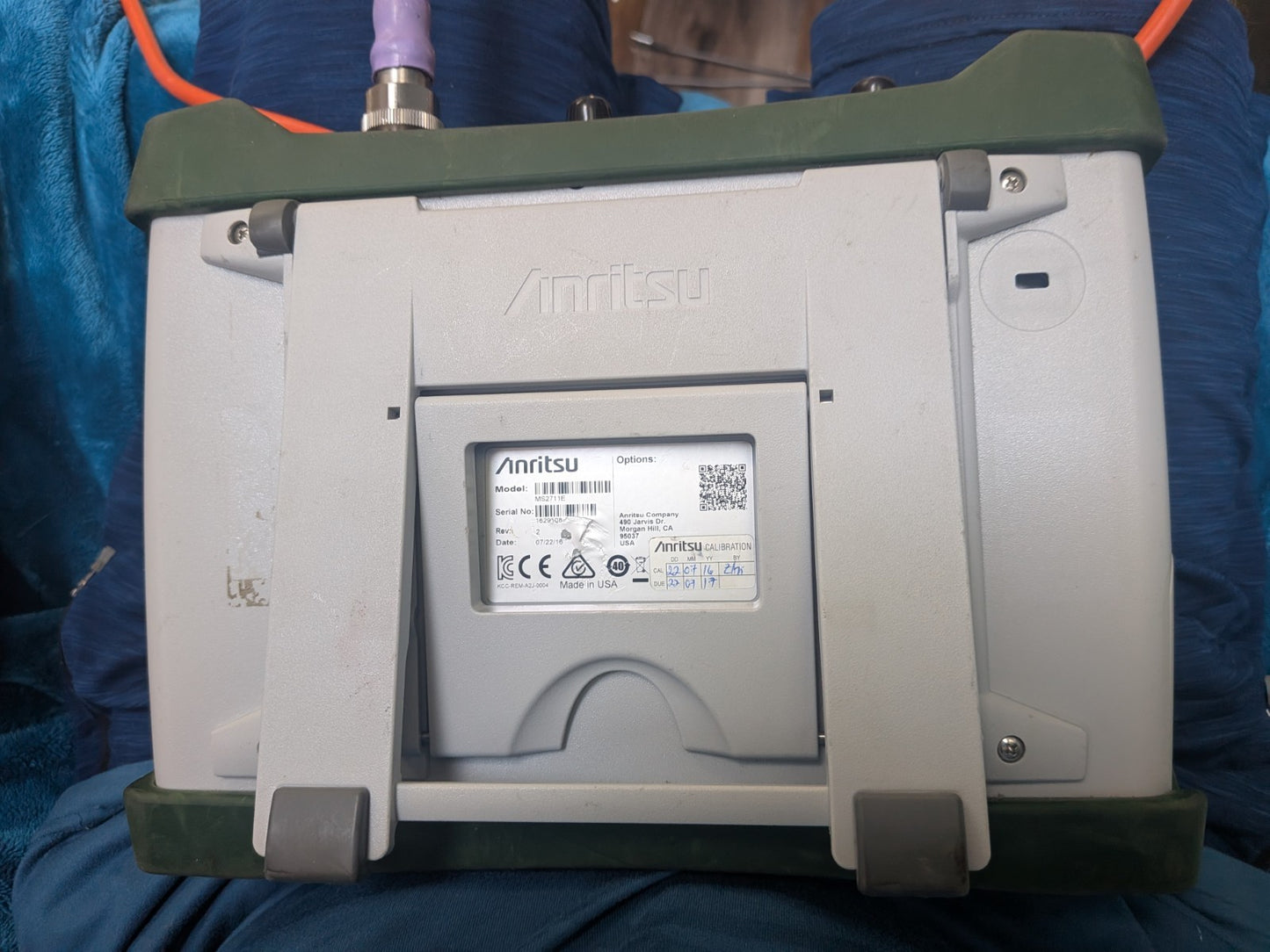 Anritsu MS2711E Handheld Spectrum Master 3 GHz