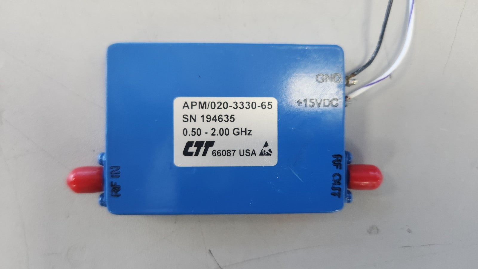 CTT Power Amplifier 0.5-2GHz Gain 33dB 2W