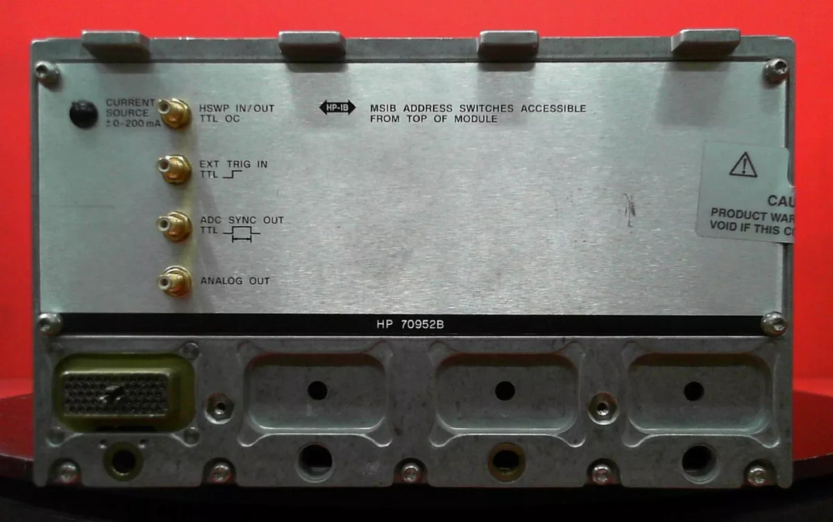 Agilent 70952B Optical Spectrum Analyzer 600-1700nm