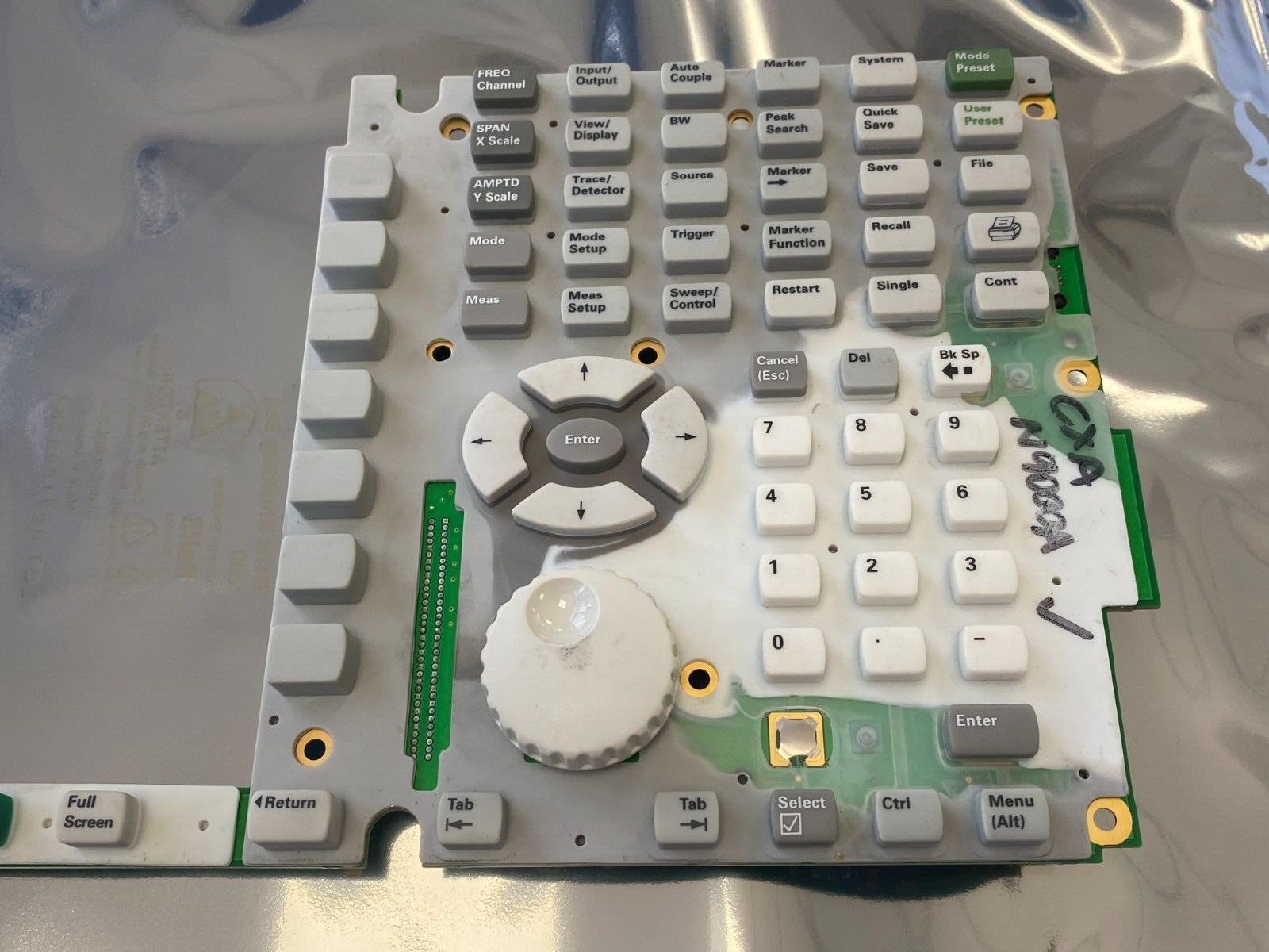 N9000A CXA Keypad Board W1312-63137