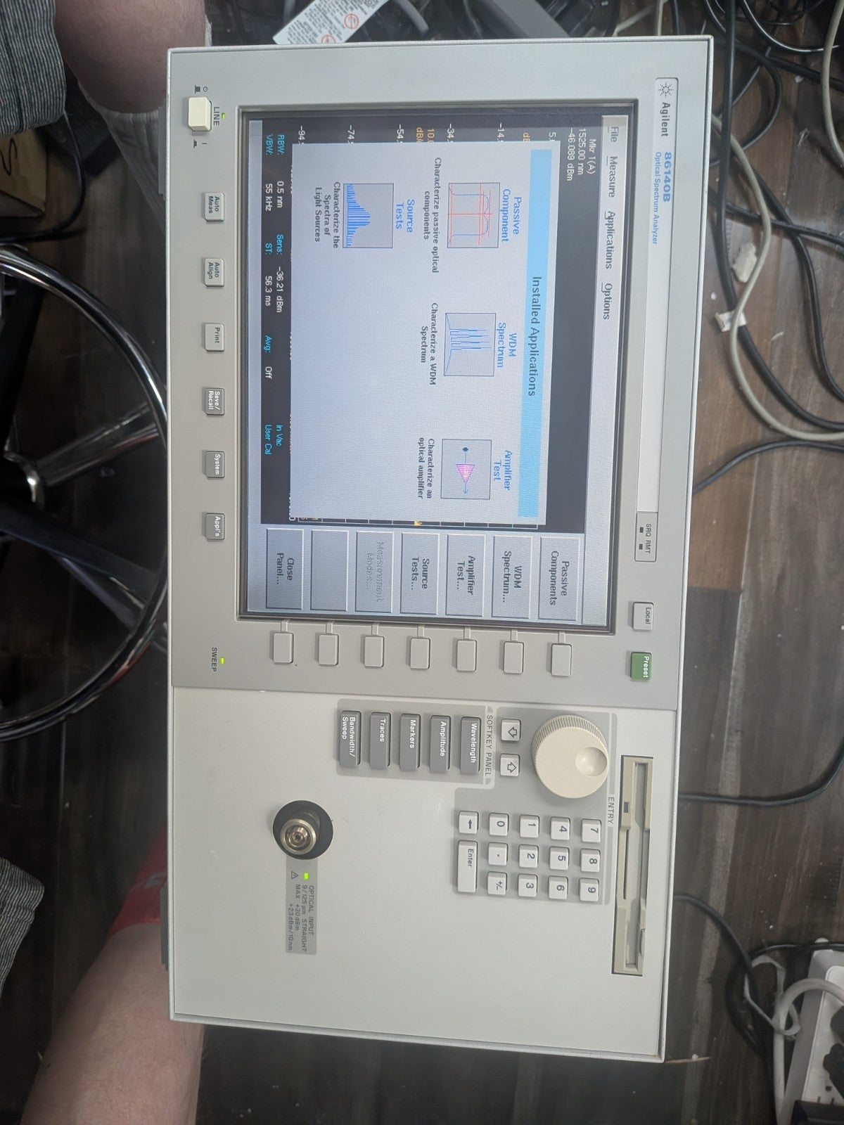 HP Agilent 86140B Optical Spectrum Analyzer OSA