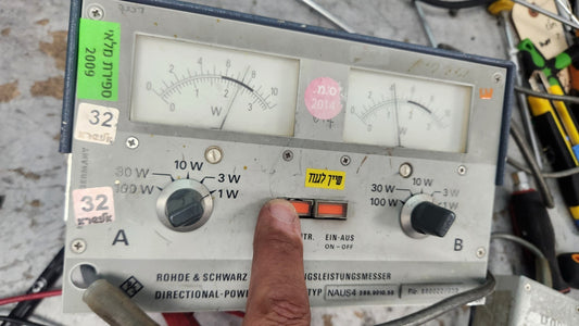 Rohde NAUS4 RF Power Meter 1-1000MHz 100W