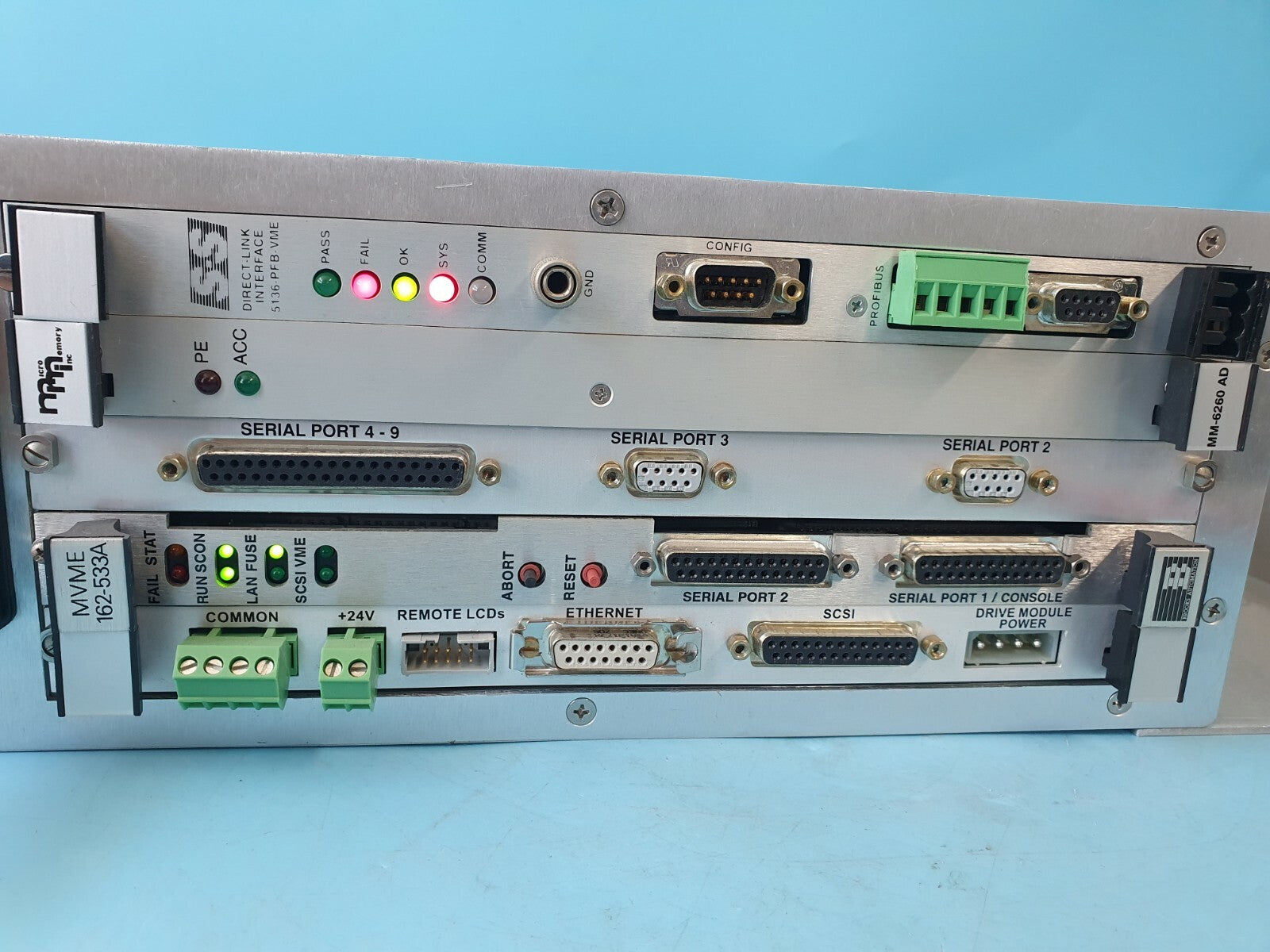 Brooks Motorola MVME162-533A VME Card BRD-SER8-B