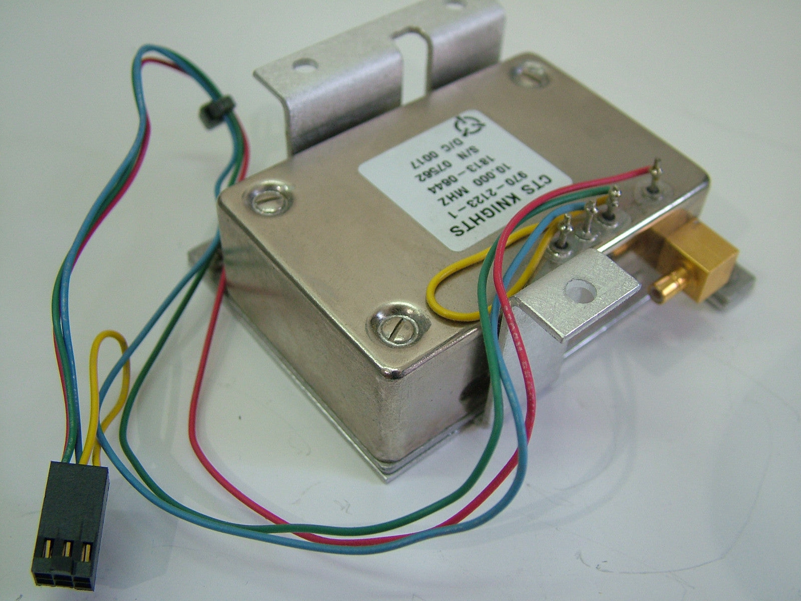 HP 1813-0644 CTS Knights 10MHz Oscillator 970-2123-1