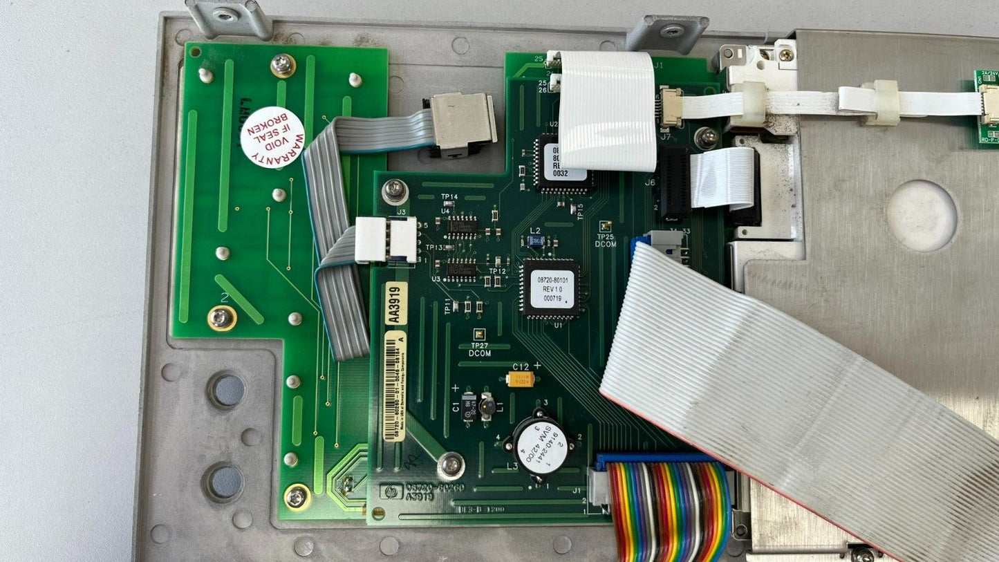 Agilent 8720ES Front Panel with LCD Keypad