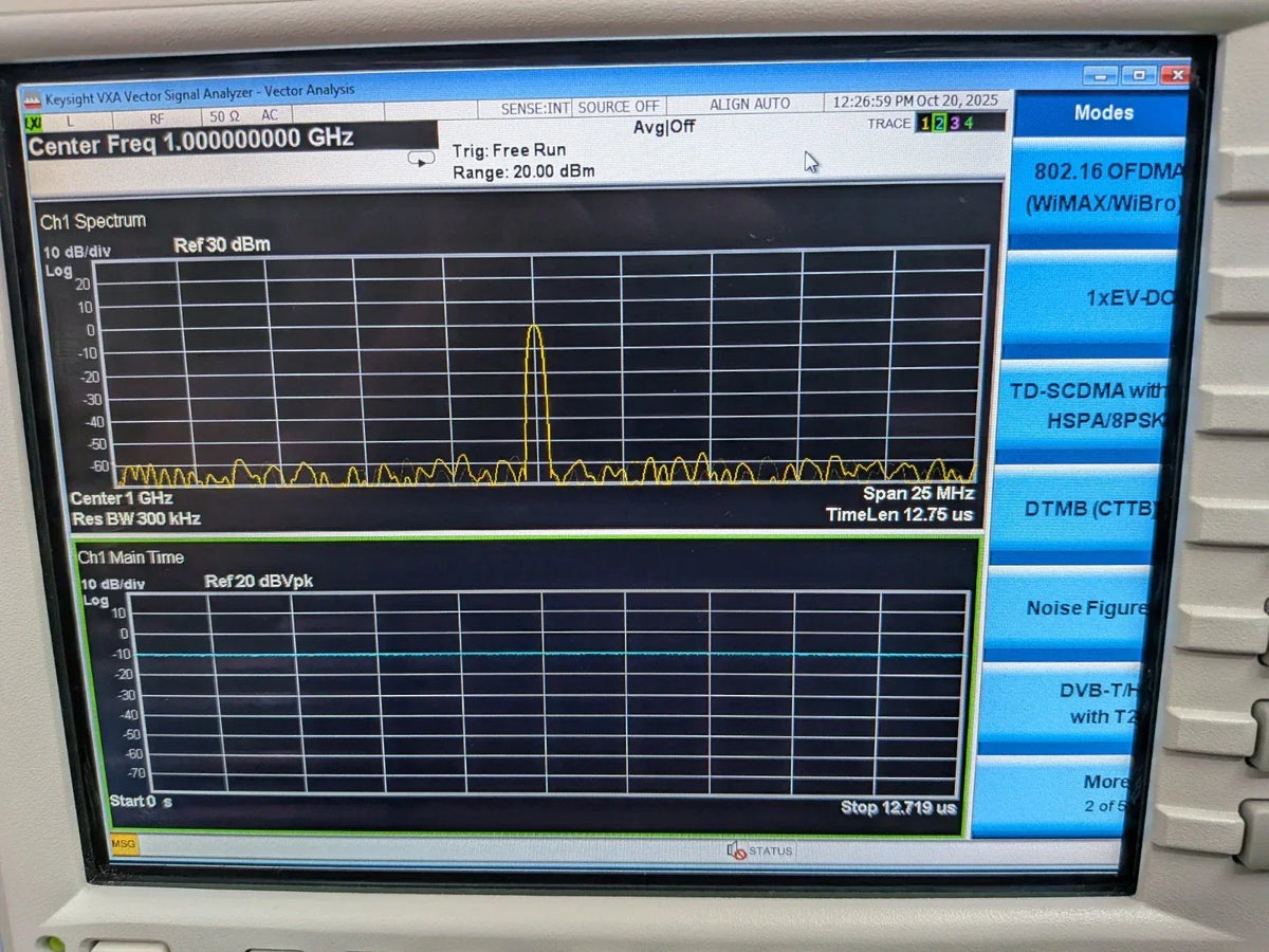 Agilent Keysight N9010A 26.5GHz Spectrum Analyzer