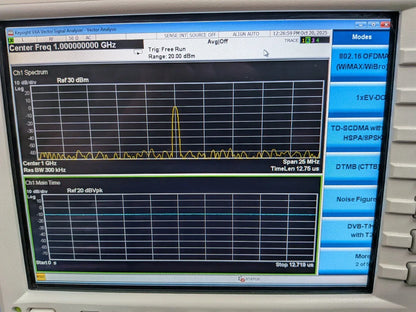 Agilent Keysight N9010A 26.5GHz Spectrum Analyzer