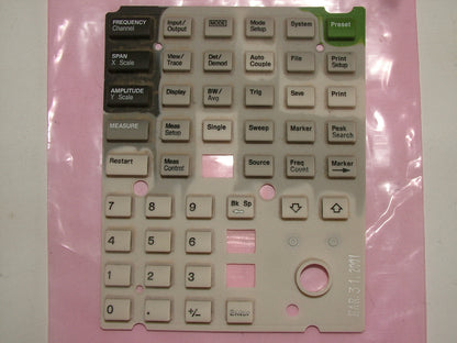 Keypad for E4407B Spectrum Analyzer
