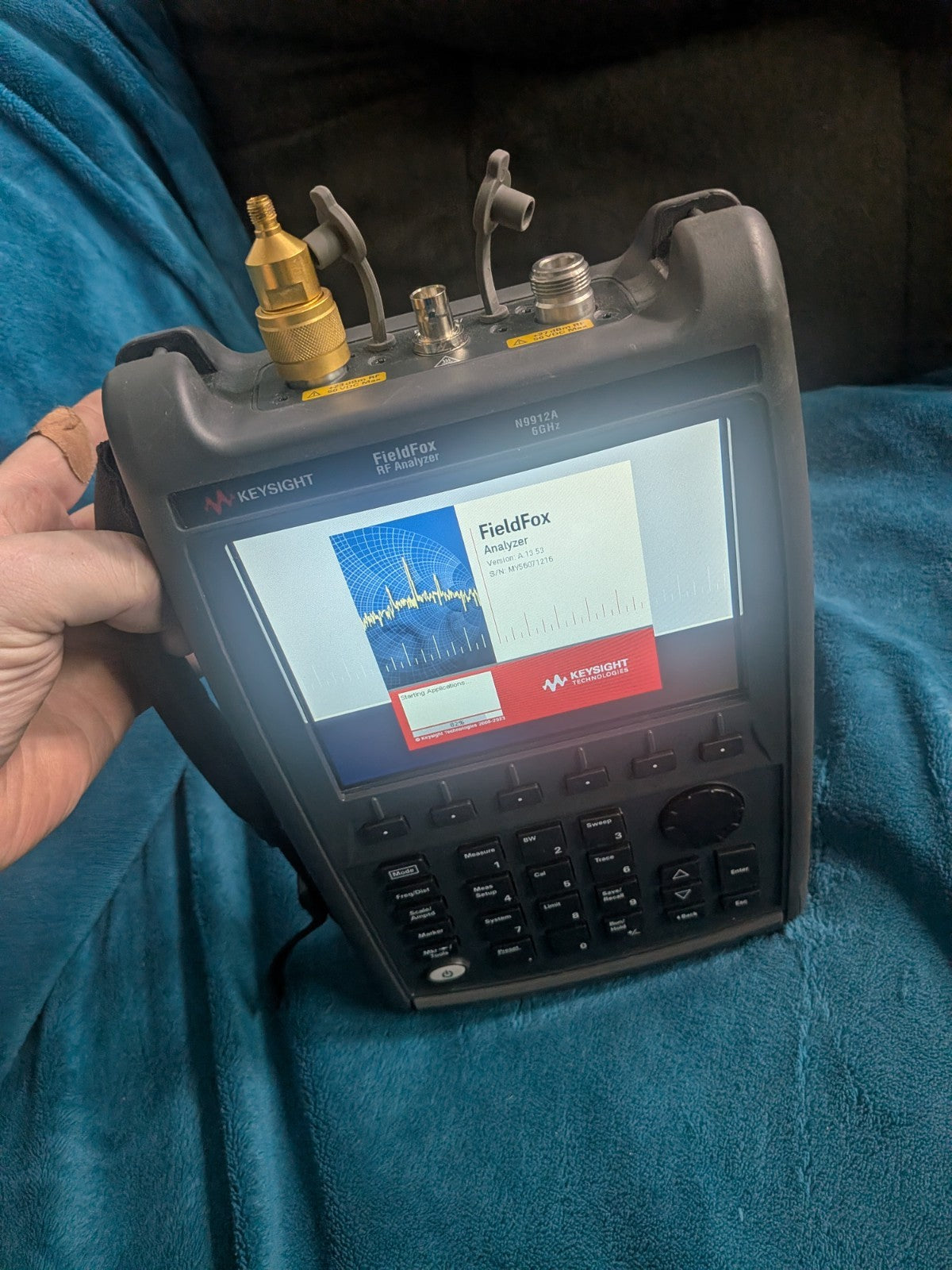 Keysight Agilent Fieldfox N9912A Spectrum Analyzer VNA Meter