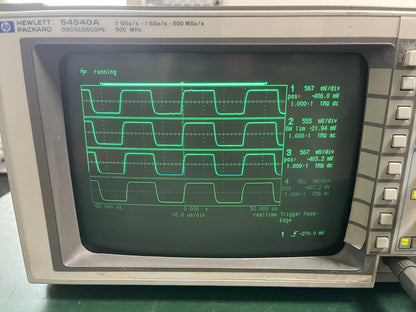 Agilent 54540A 500MHz Digital Oscilloscope