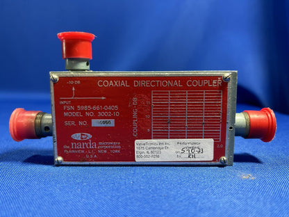 Narda 3002-10 Directional Coupler