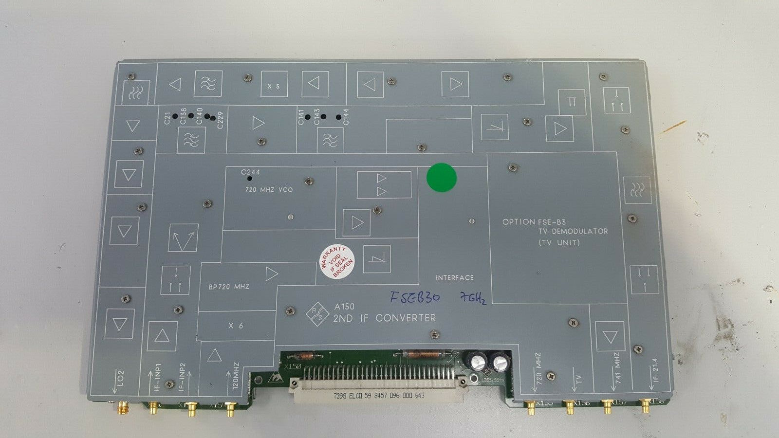 Rohde A150 1065.9544.04 2nd IF Converter Board