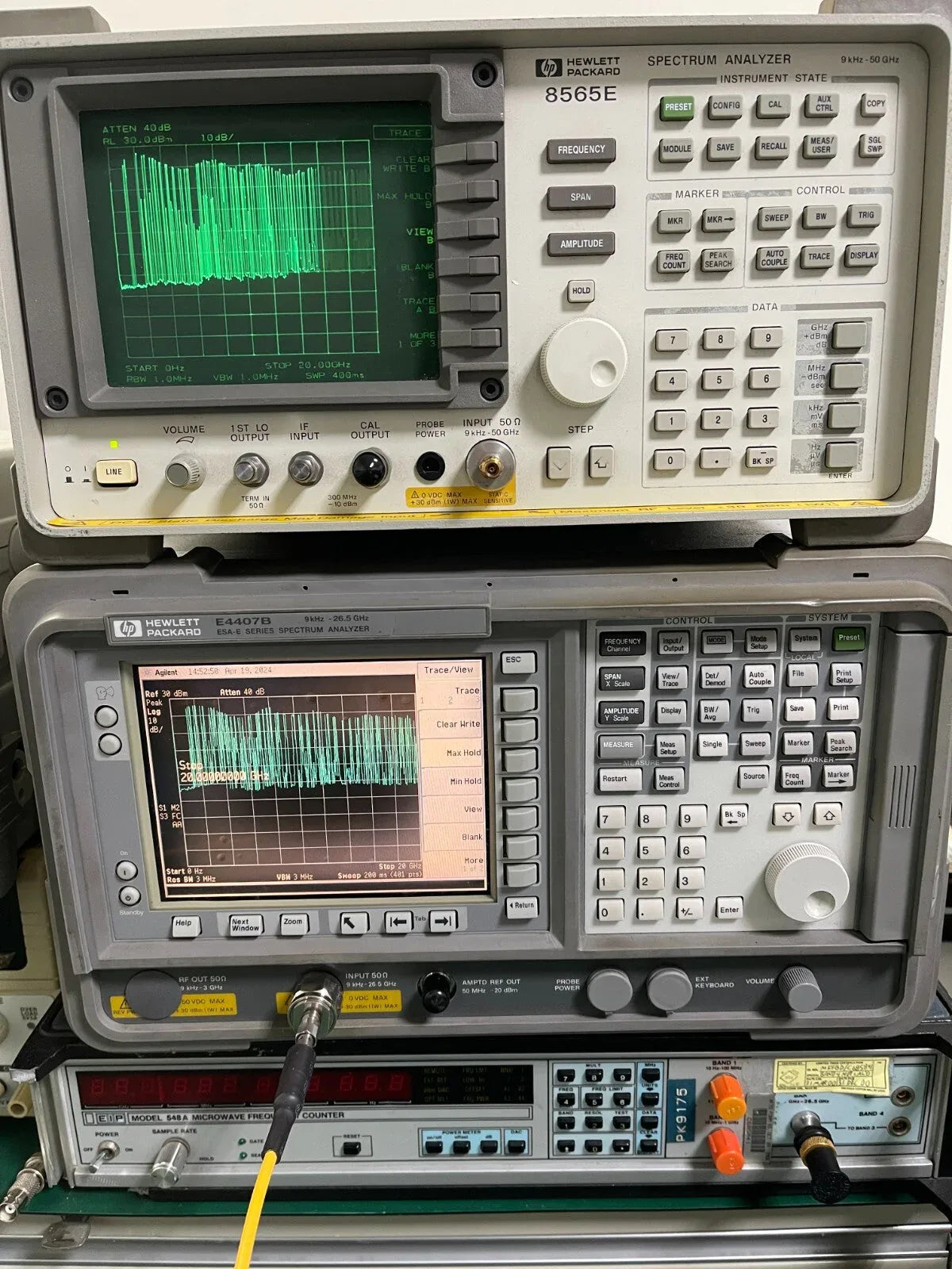HP Agilent 8349B 2-20GHz Microwave Amplifier