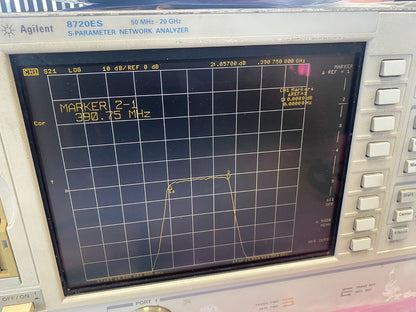 K&L Bandpass Filter 10.7 GHz 390 MHz 0.8dB