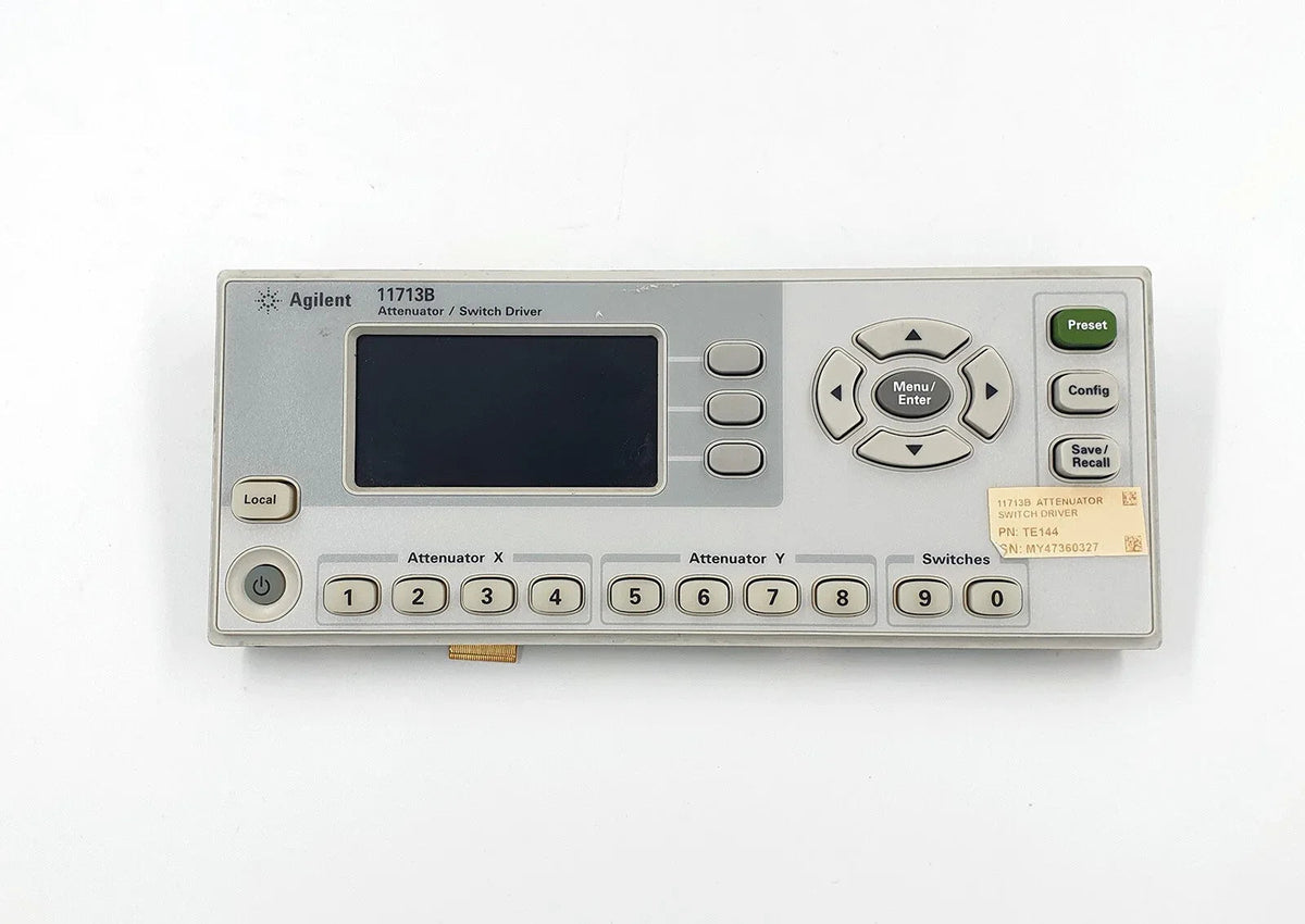 Agilent 11713B Attenuator Switch Driver Panel