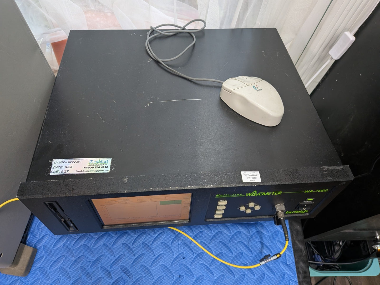 Burleigh WA-7000 Wavemeter Multiline Wavelength Meter