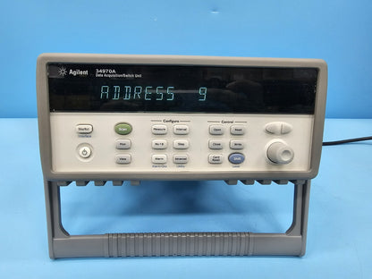 Agilent 34970A Data Acquisition Unit with 20-Ch Multiplexer