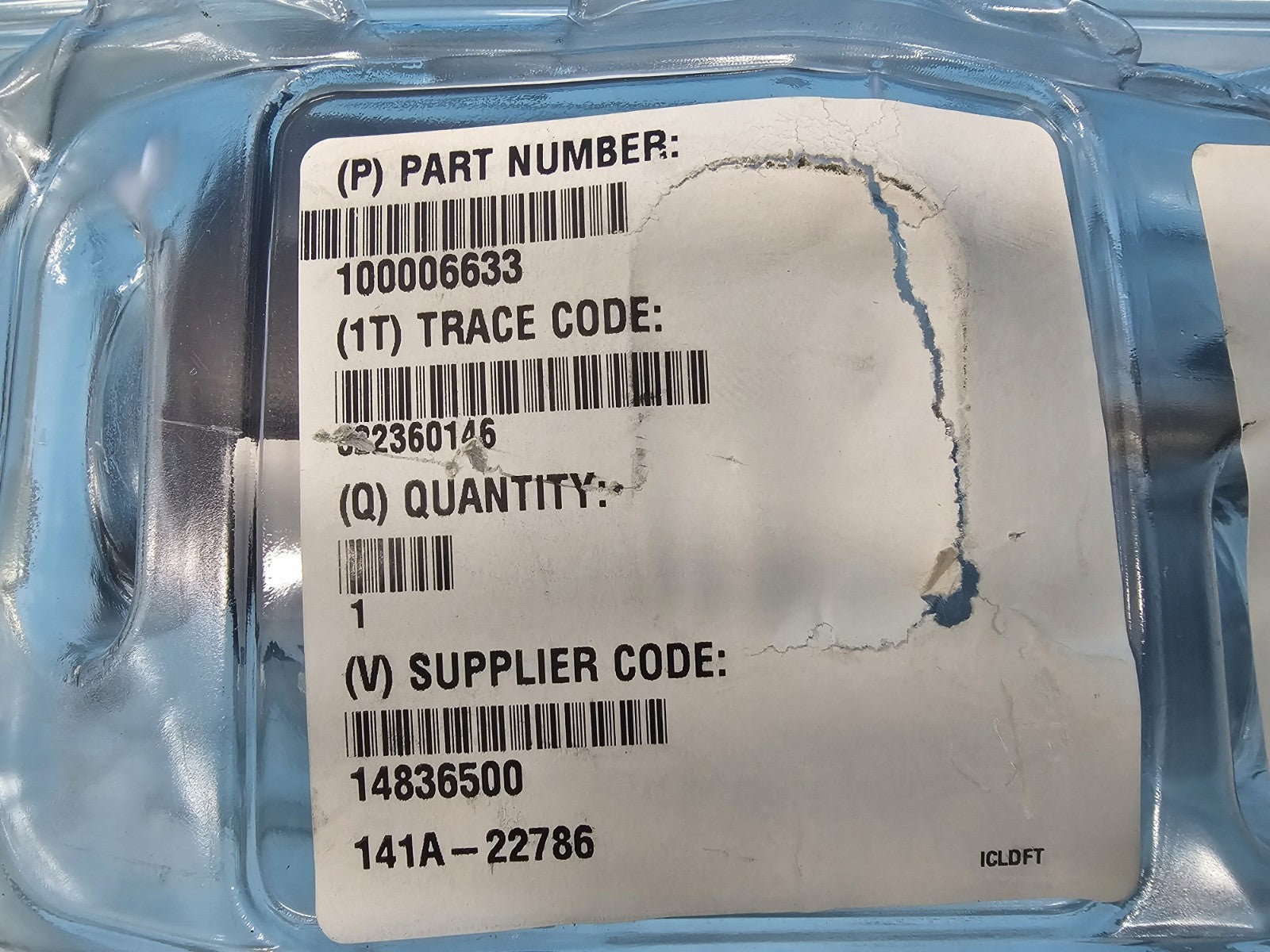 New MKS Instruments 141A-22786 1 Torr Baratron Sensor