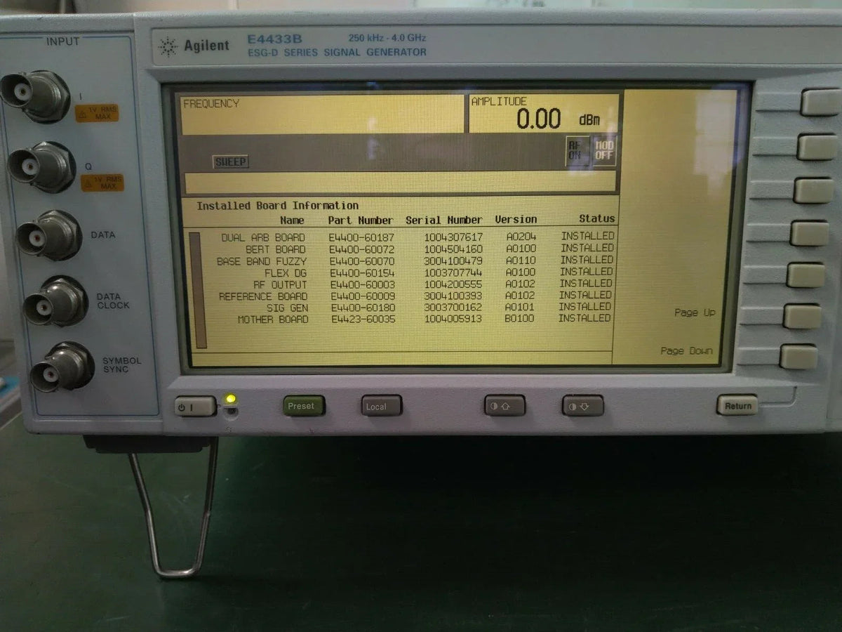 Agilent E4433B 4GHz Vector Signal Generator