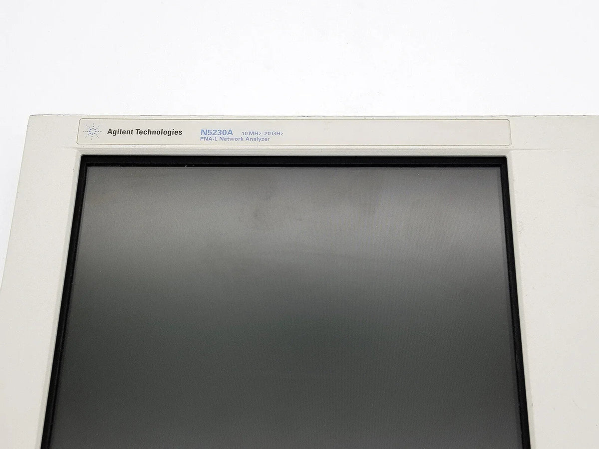 Agilent PNA-L Network Analyzer Front Panel