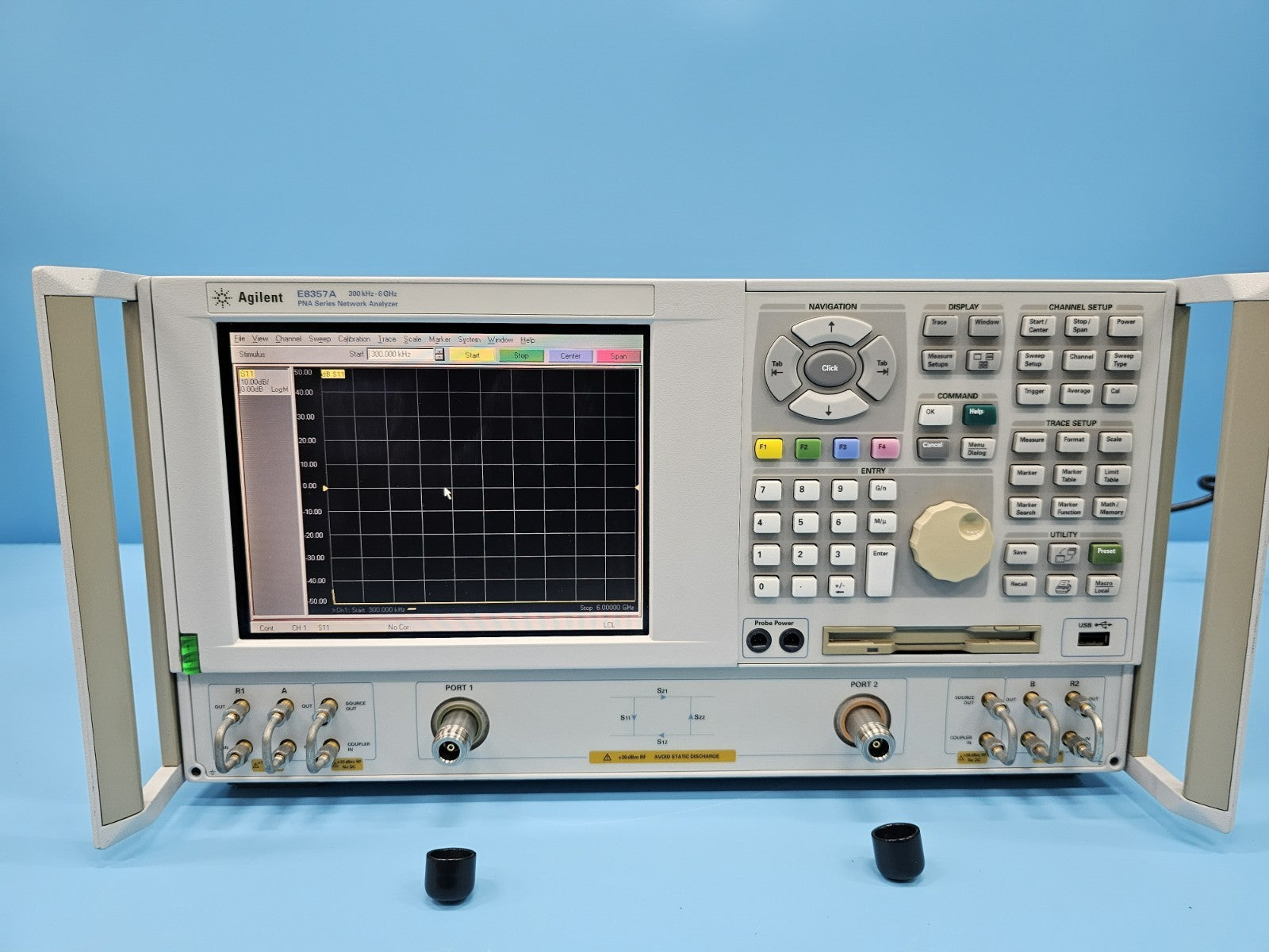 Agilent E8357A Network Analyzer 300kHz-6GHz