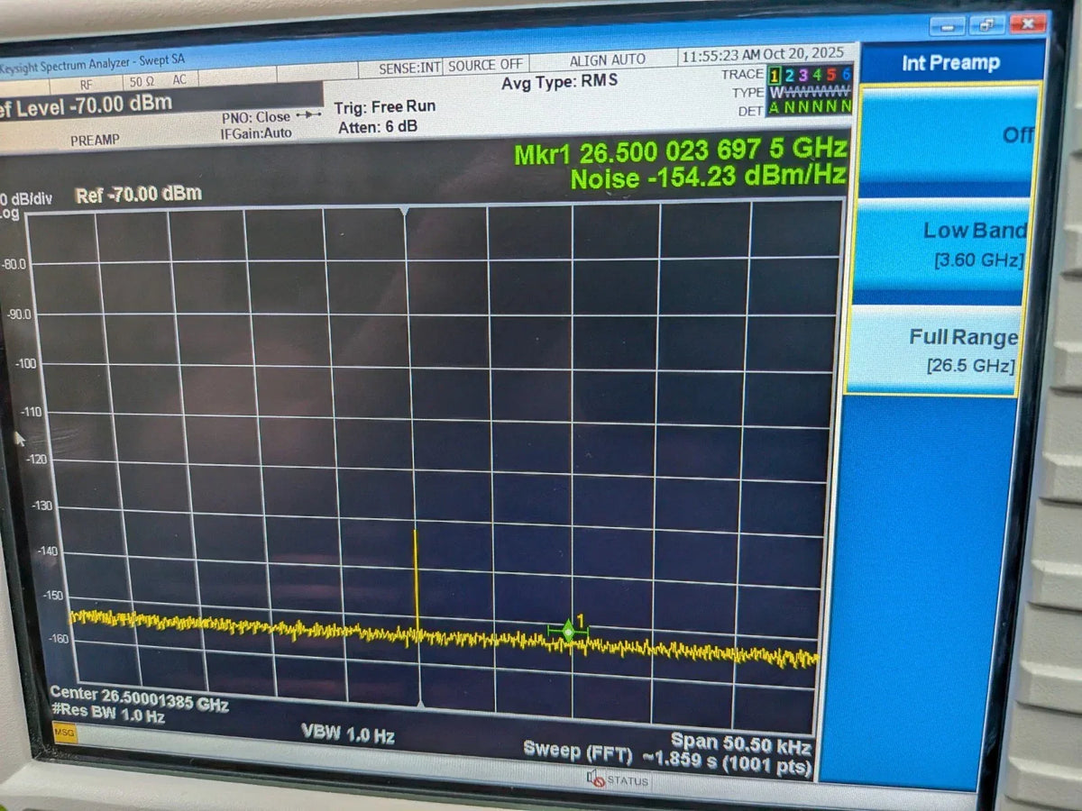Agilent Keysight N9010A 26.5GHz Spectrum Analyzer