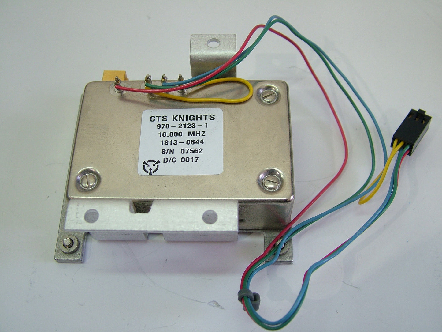 HP 1813-0644 CTS Knights 10MHz Oscillator 970-2123-1