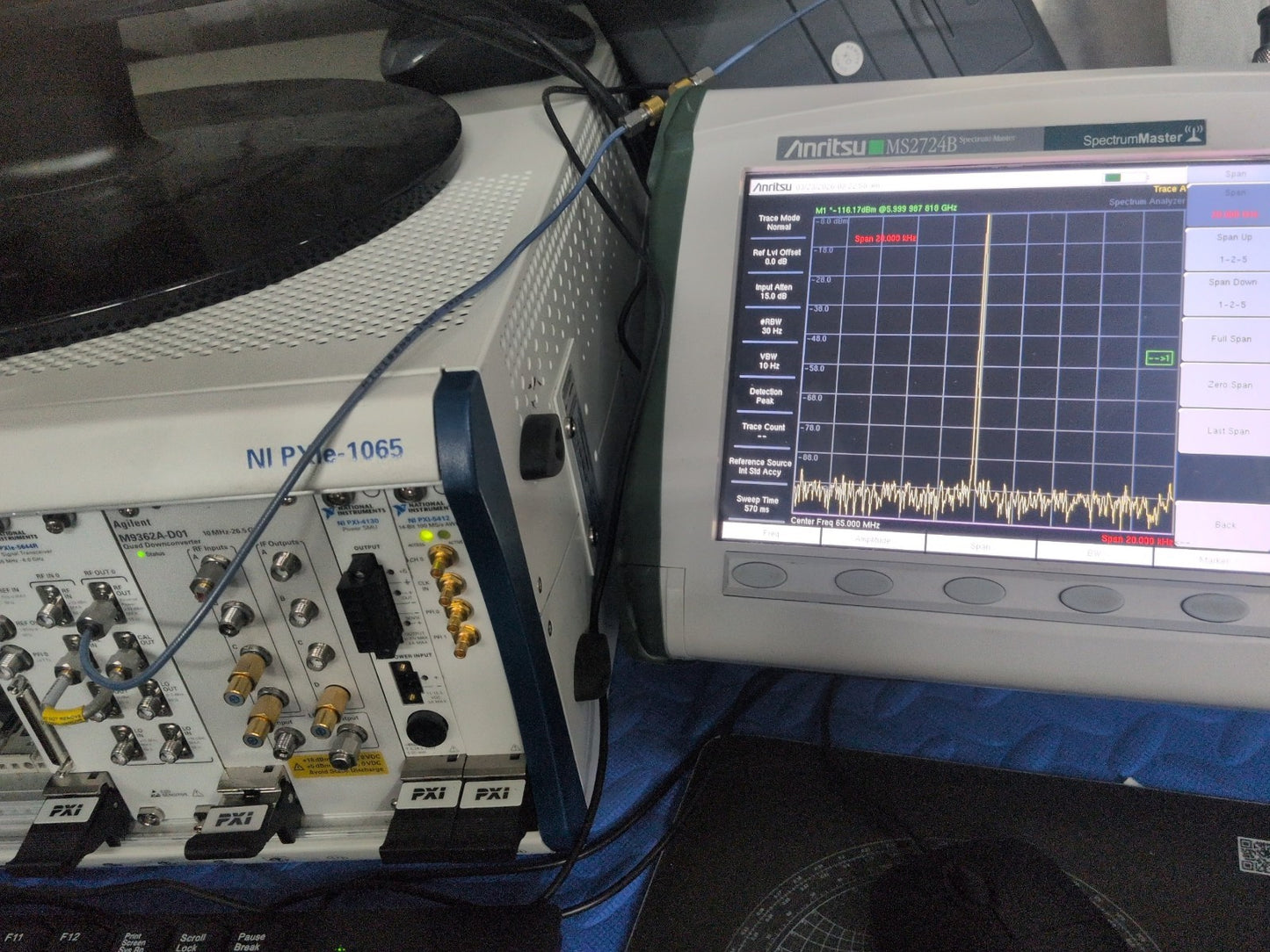 Anritsu MS2724B Spectrum Analyzer 9kHz-20 GHz