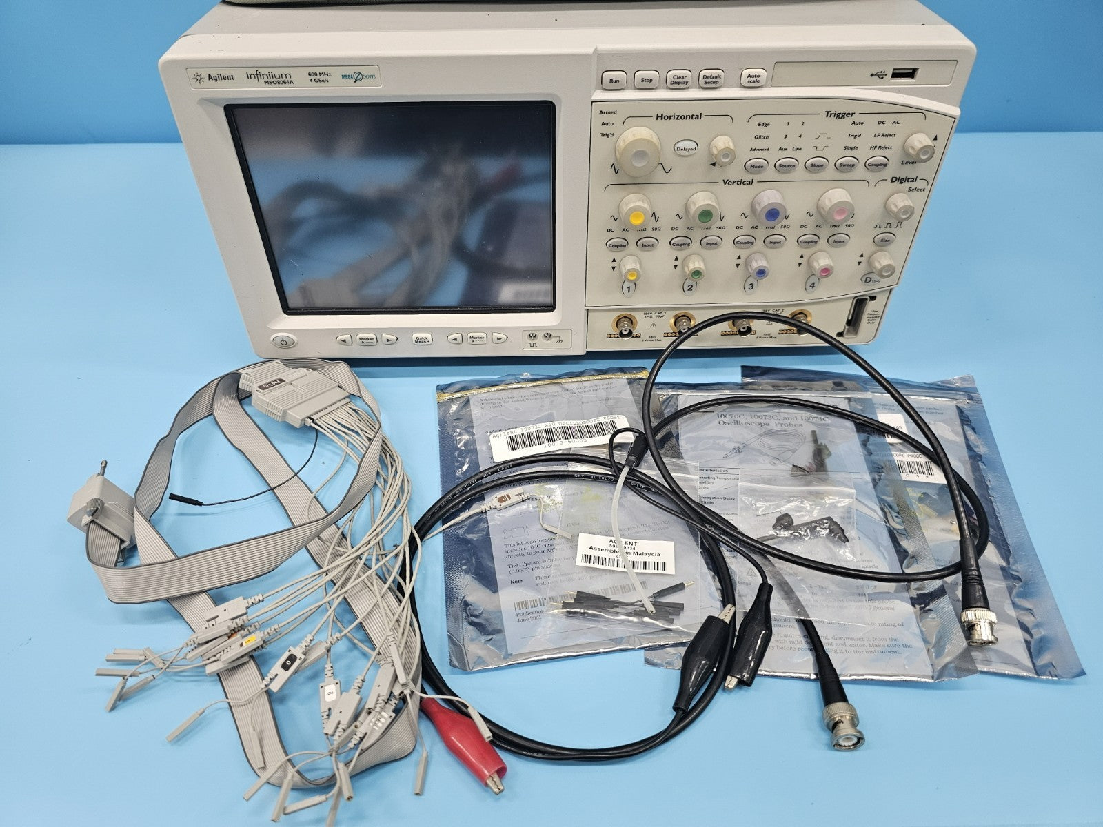 Agilent MSO8064A Infiniium 600MHz Oscilloscope