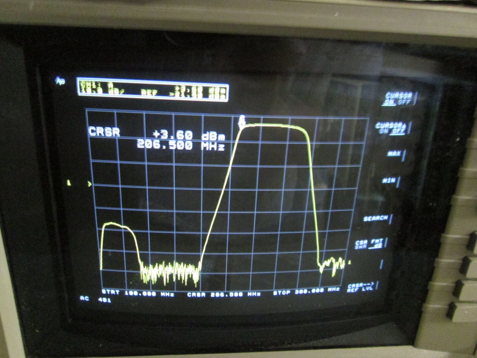 RF Band Pass Filter 205-253 MHz K&L 6IB40-225 Tested